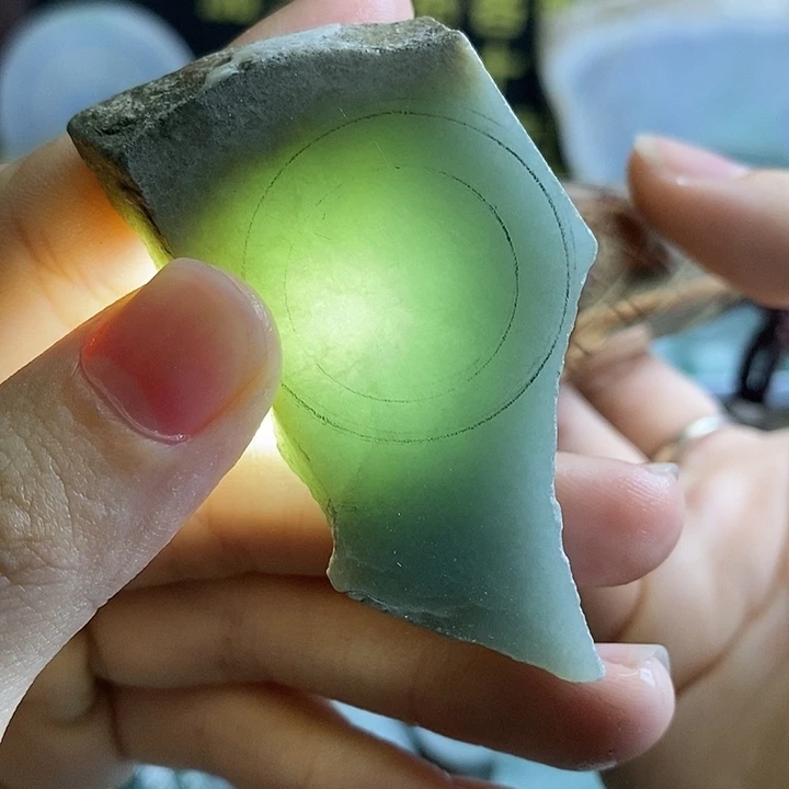 翡翠裸石纯天然翡翠