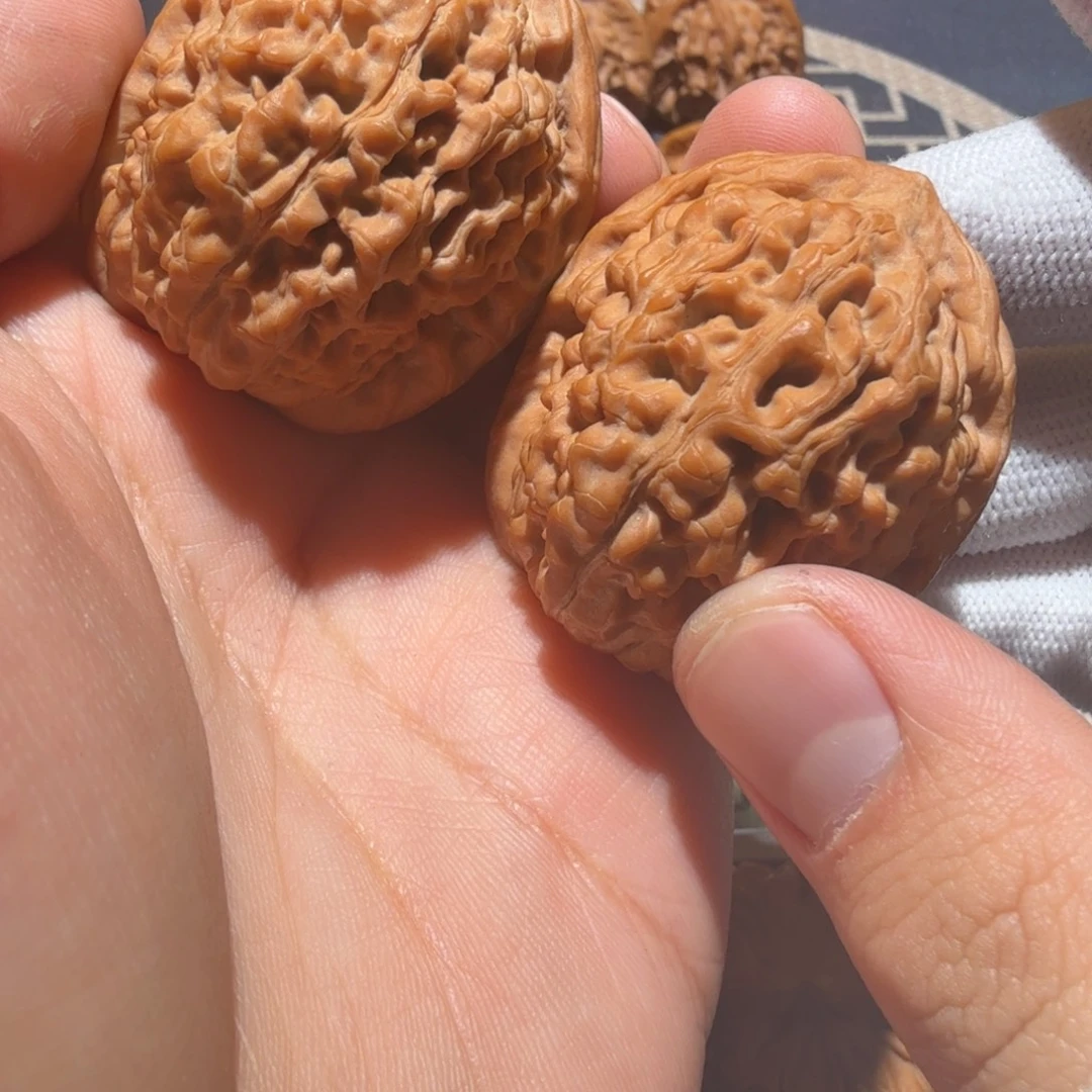 把件文玩核桃莲花