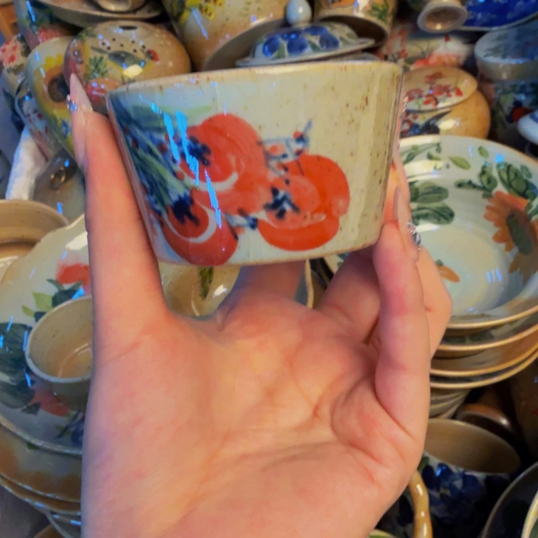 瓷片景德镇陶瓷手工手绘