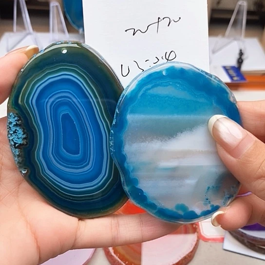 梦***雪玛瑙/玉髓颈饰未镶嵌