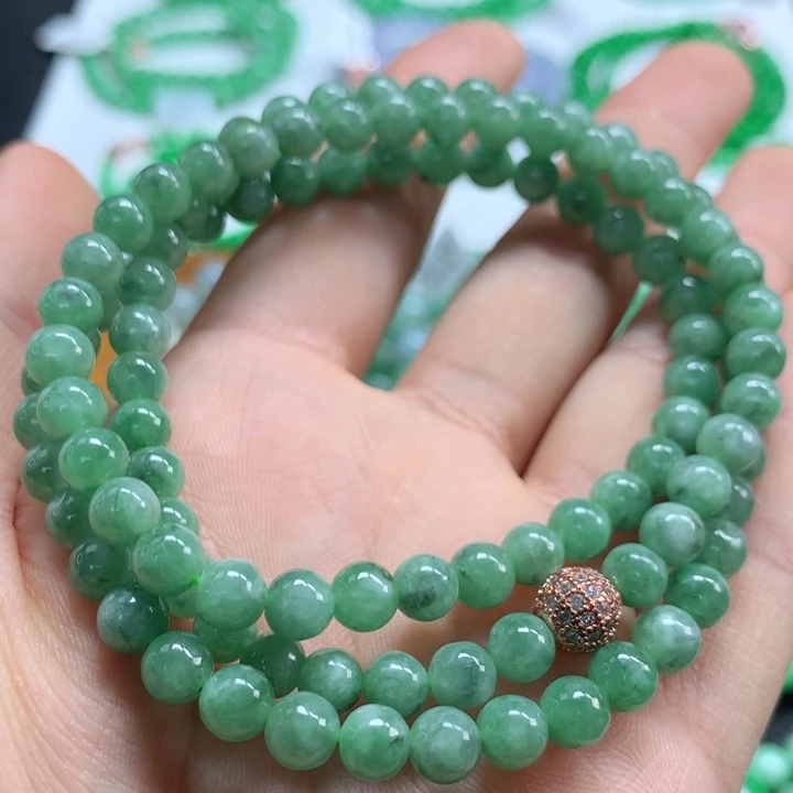 翡翠未镶嵌手链翡翠