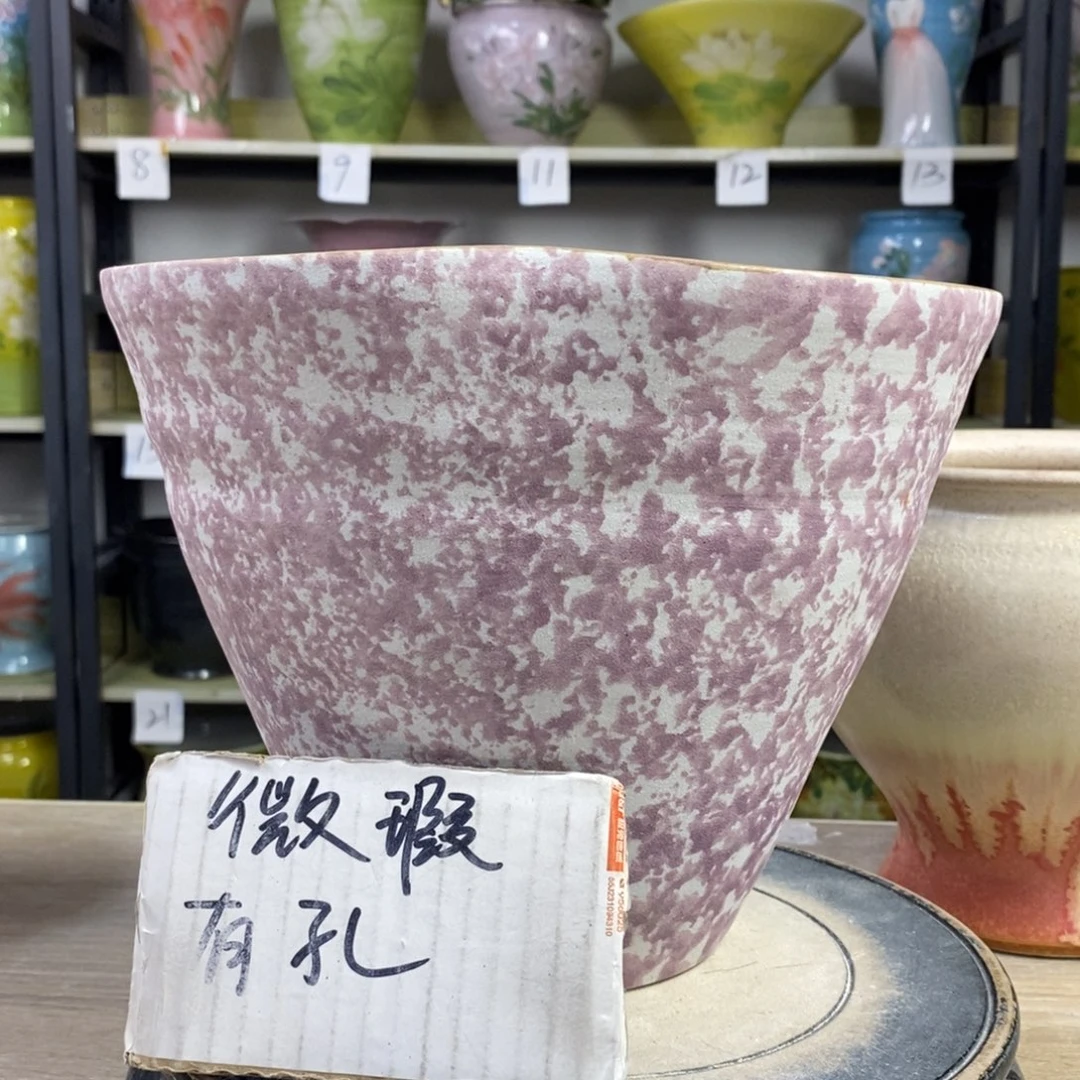 景德镇手工手绘陶瓷花盆