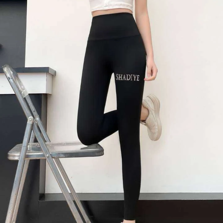 梦梦家6252款时尚显瘦高腰高立当芭比裤