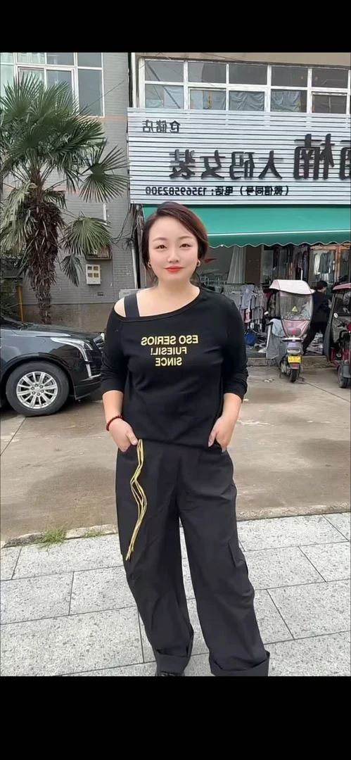 【楠楠家】潮流套装休闲风128