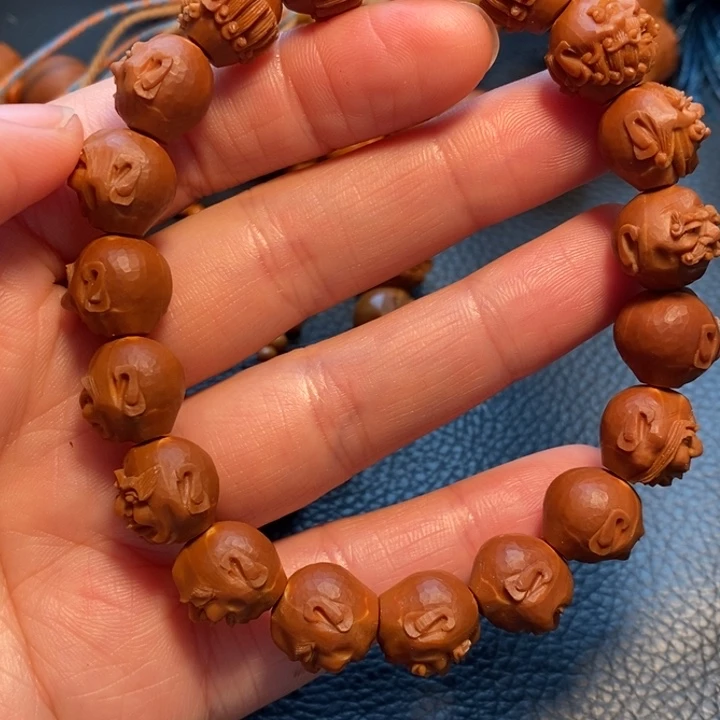 橄榄核手串/手链悦**己十八罗汉
