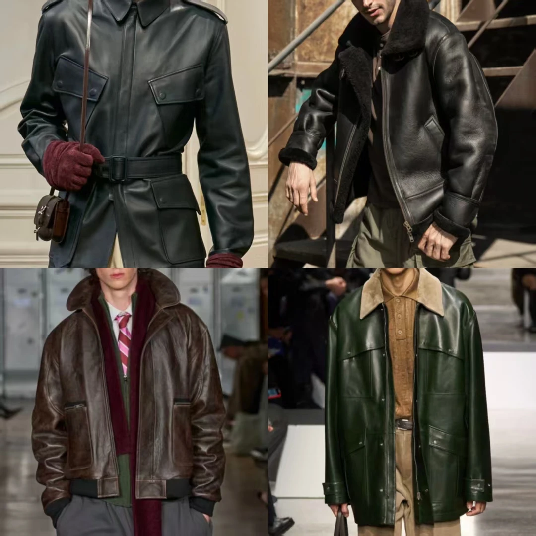 经典夹克~赫本山羊皮~8029