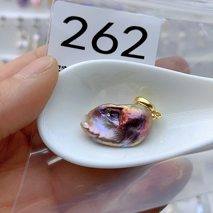 淡水珍珠颈饰银S925镶嵌