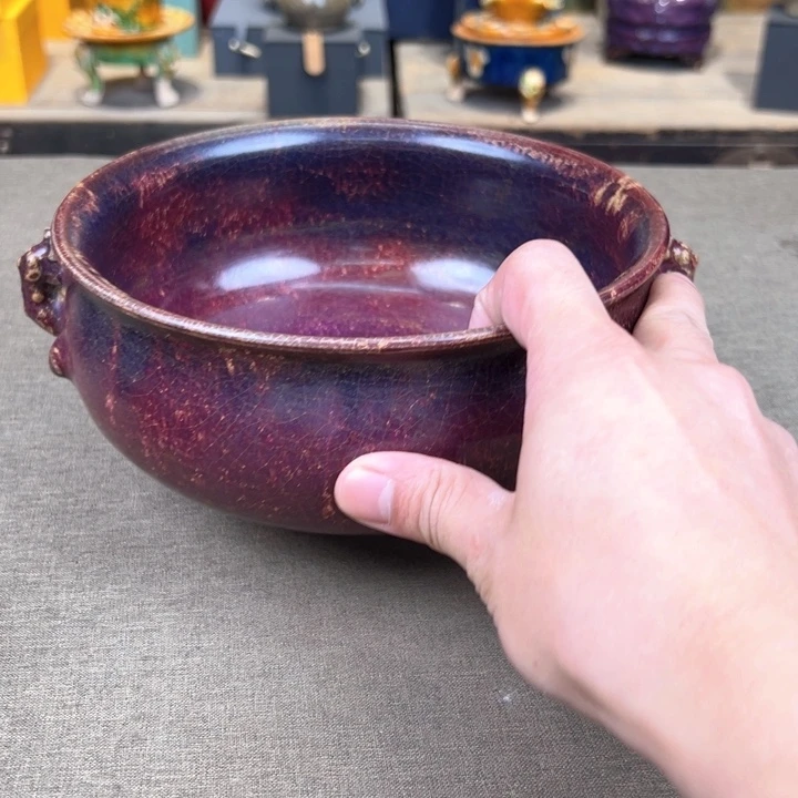 金***山摆件瓷器正能量的