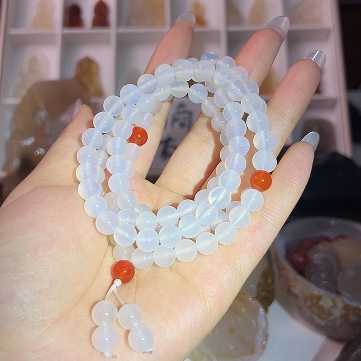玛瑙/玉髓颈饰合金