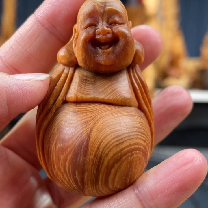 柏木（崖柏）手把件