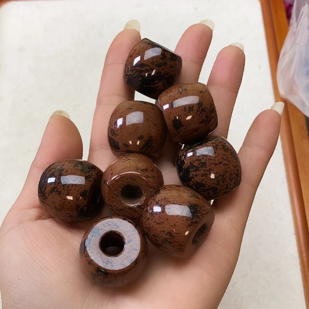 玛瑙/玉髓未镶嵌珠宝半成品随机两颗装