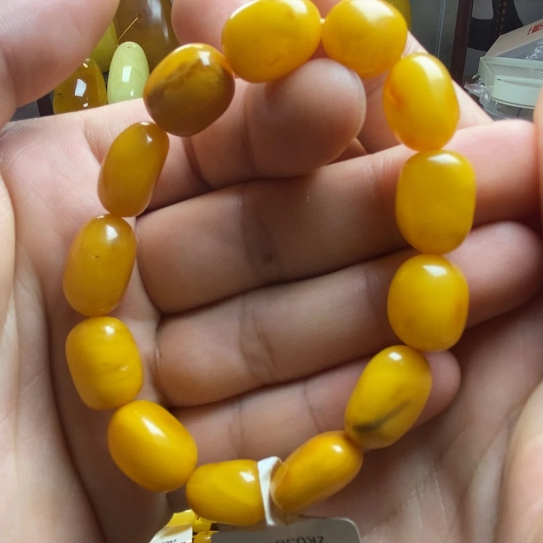 琥珀未镶嵌裸石蜜蜡