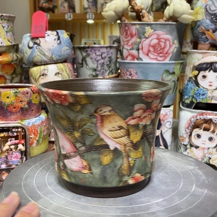 景德镇艺术手绘作品