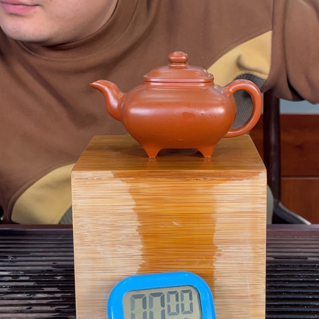 紫砂茶壶蒔一年了吧还是要坚持