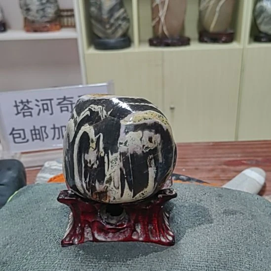 石材天然原石摆件