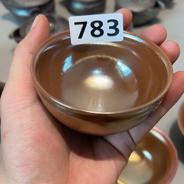 柴烧茶具陶瓷杯子