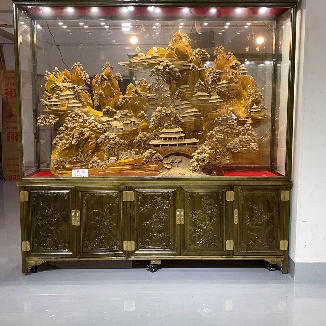 金丝楠飛金丝楠小叶桢楠摆件