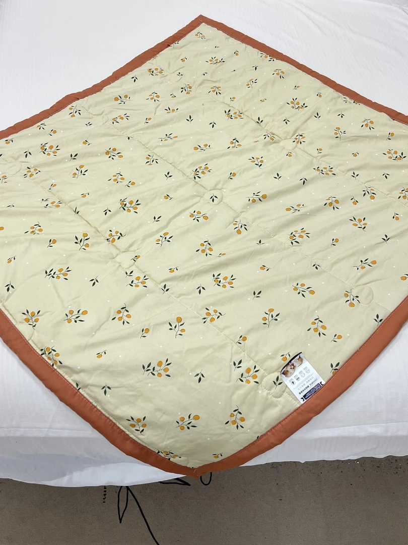 【金桔】110*110A类母婴春秋被水洗棉机洗夏被空调被绗缝