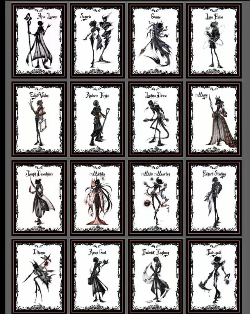 【第五拆卡 】无相之渊拍立得 同人盲盒代拆