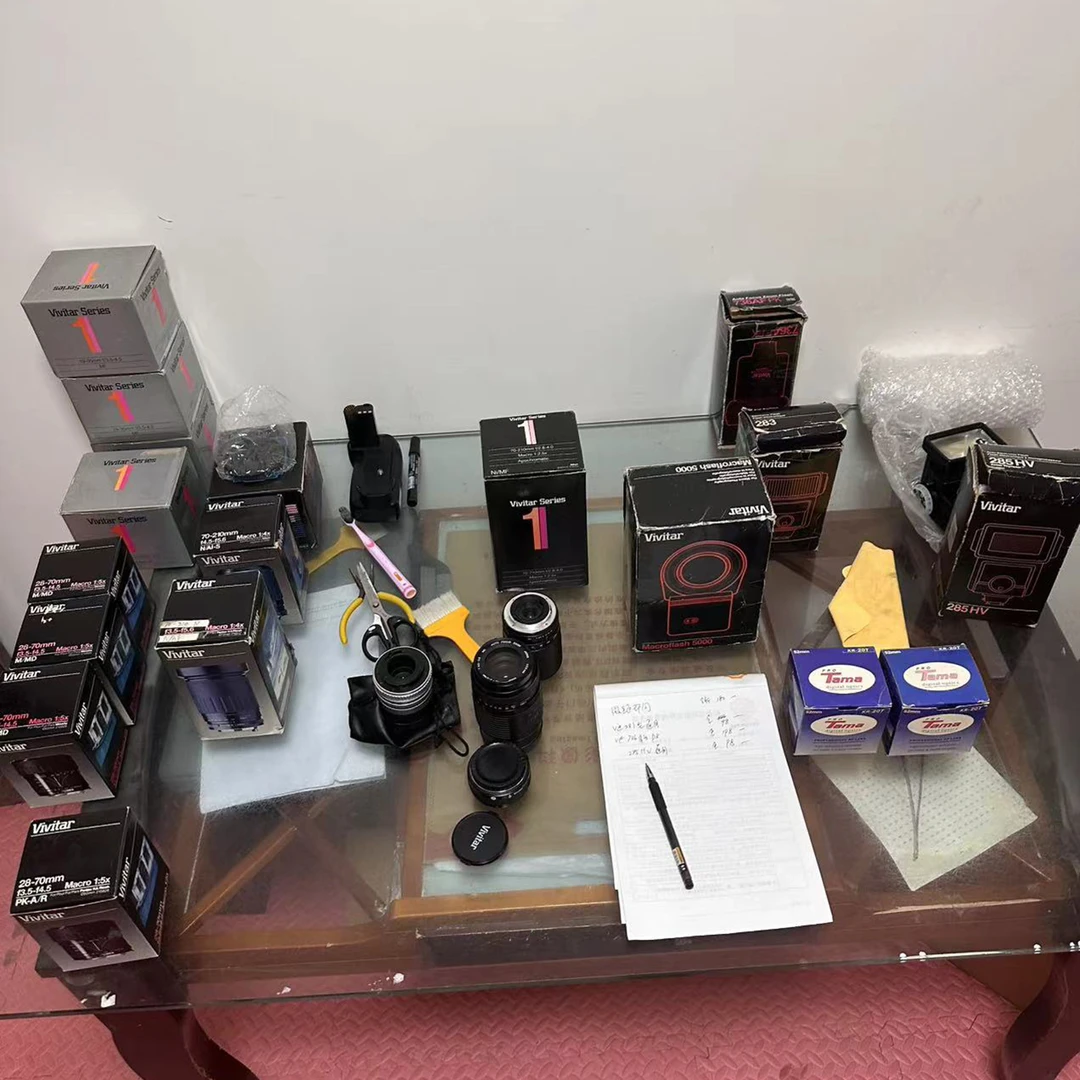 准新品  日本威达牌 VIVITAR系列产品镜头、增倍镜、闪光灯 、凤凰