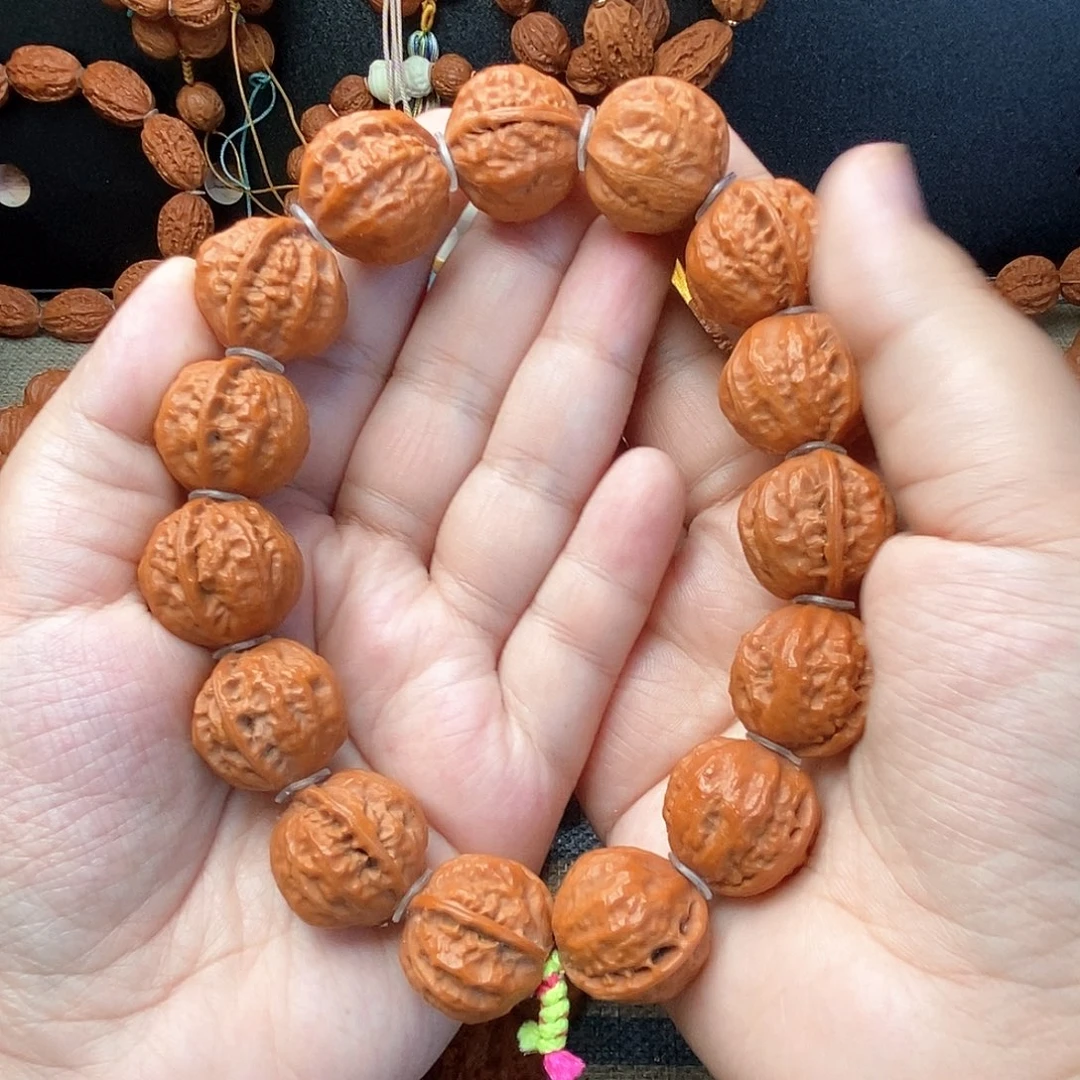 文玩核桃手串粗筋元宝手串