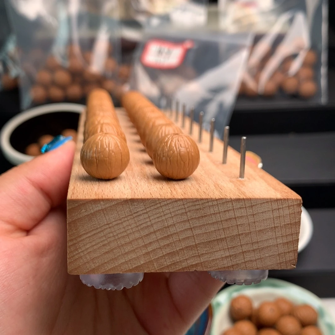 猴头核桃手串左**云聚宝盆14