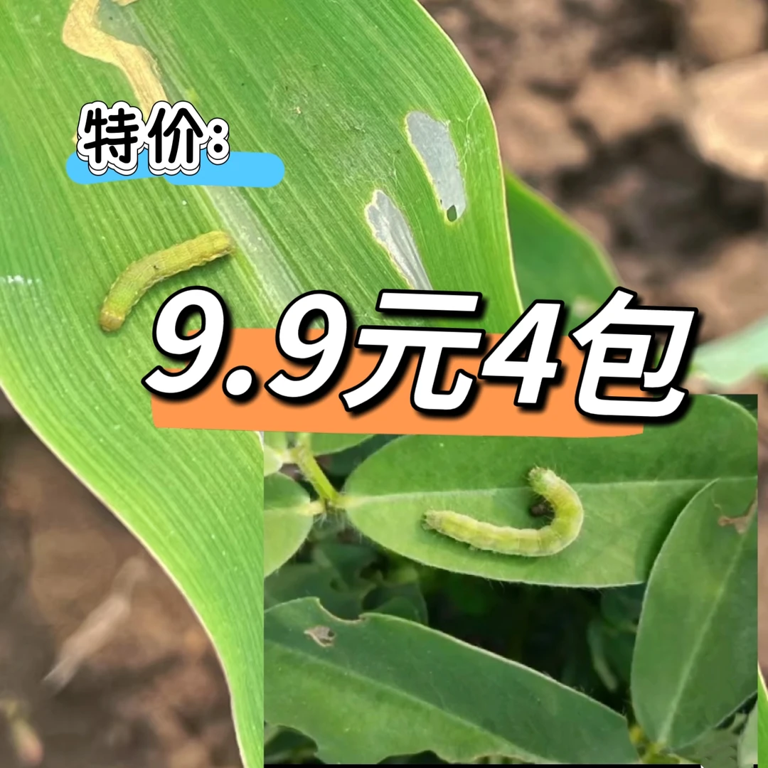 四袋甲维 氯苯九快九玉米花生等叶面喷施