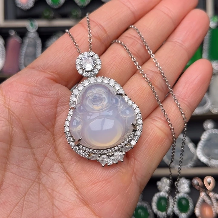 玛瑙/玉髓合金颈饰