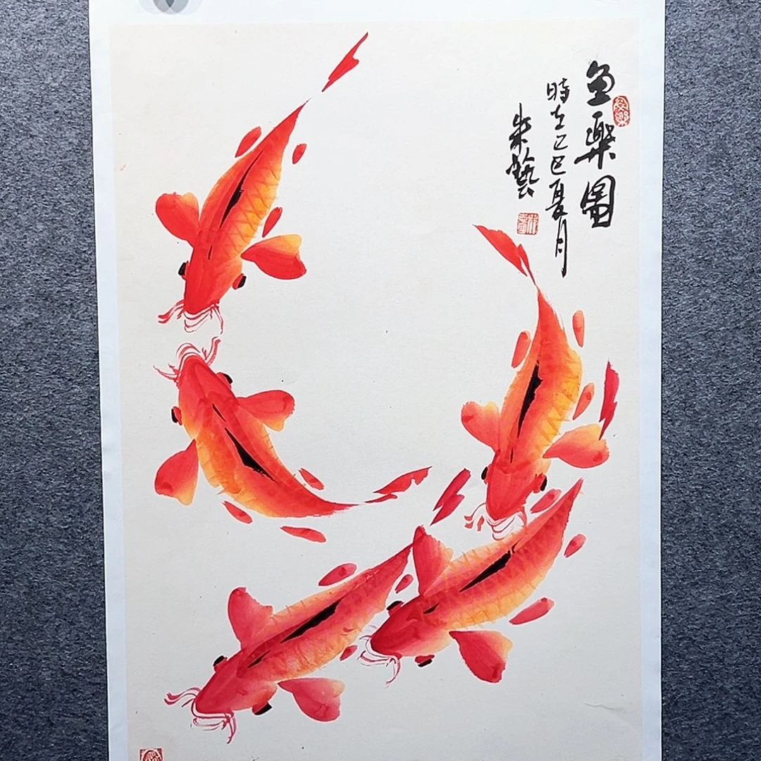 国画纯手绘系列画心