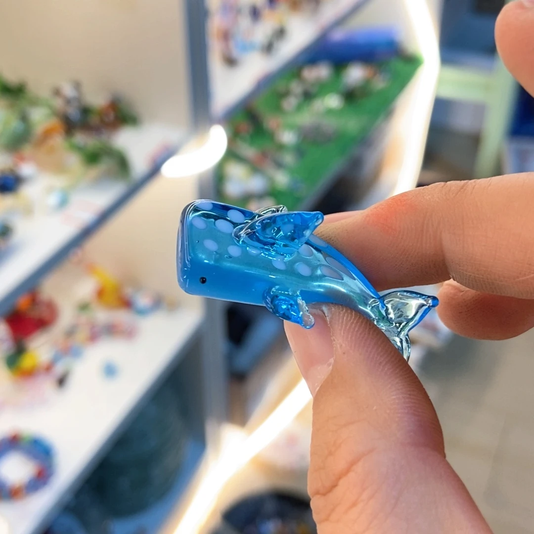 琉璃手工艺品鲨鱼