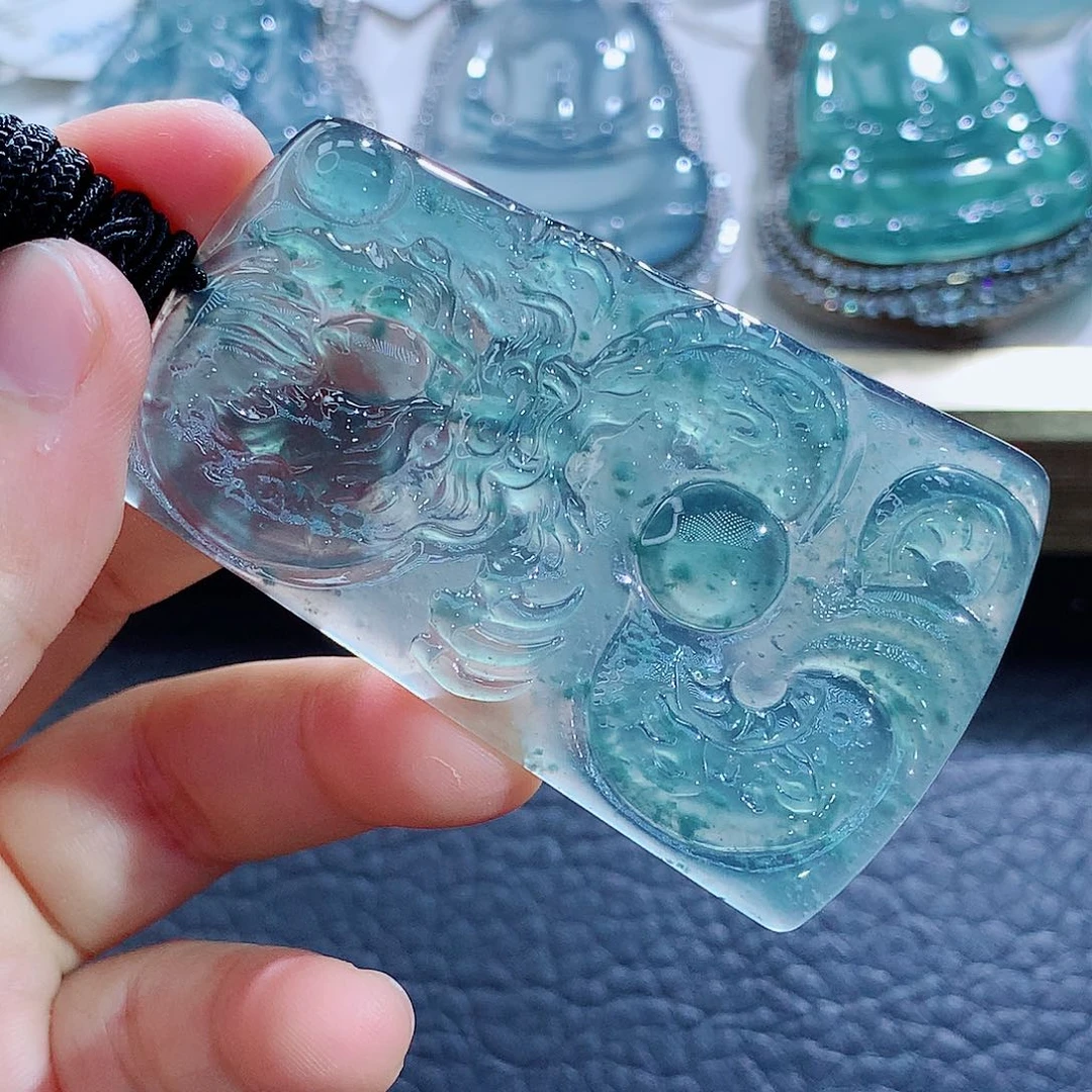 未镶嵌挂件翡翠翡翠