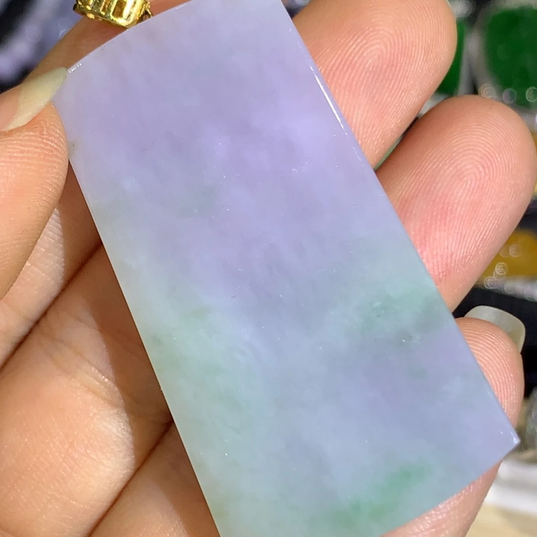 翡翠颈饰18K金镶嵌8、