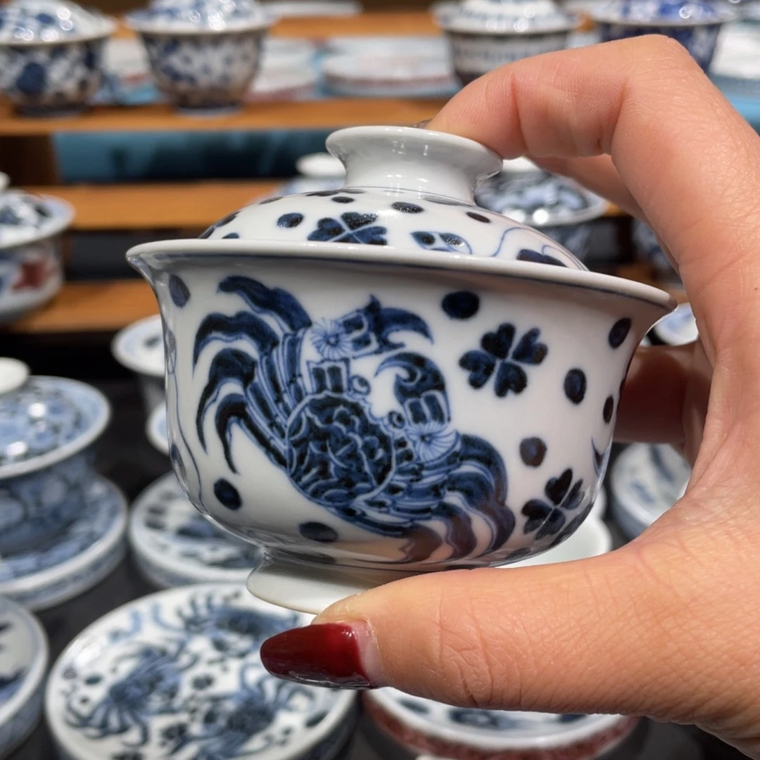 景德镇陶瓷手工手绘