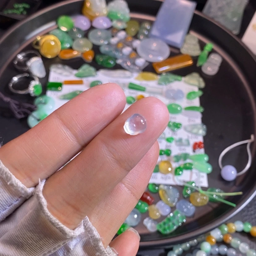 【闪购商品】翡翠挂件未镶嵌金蟾