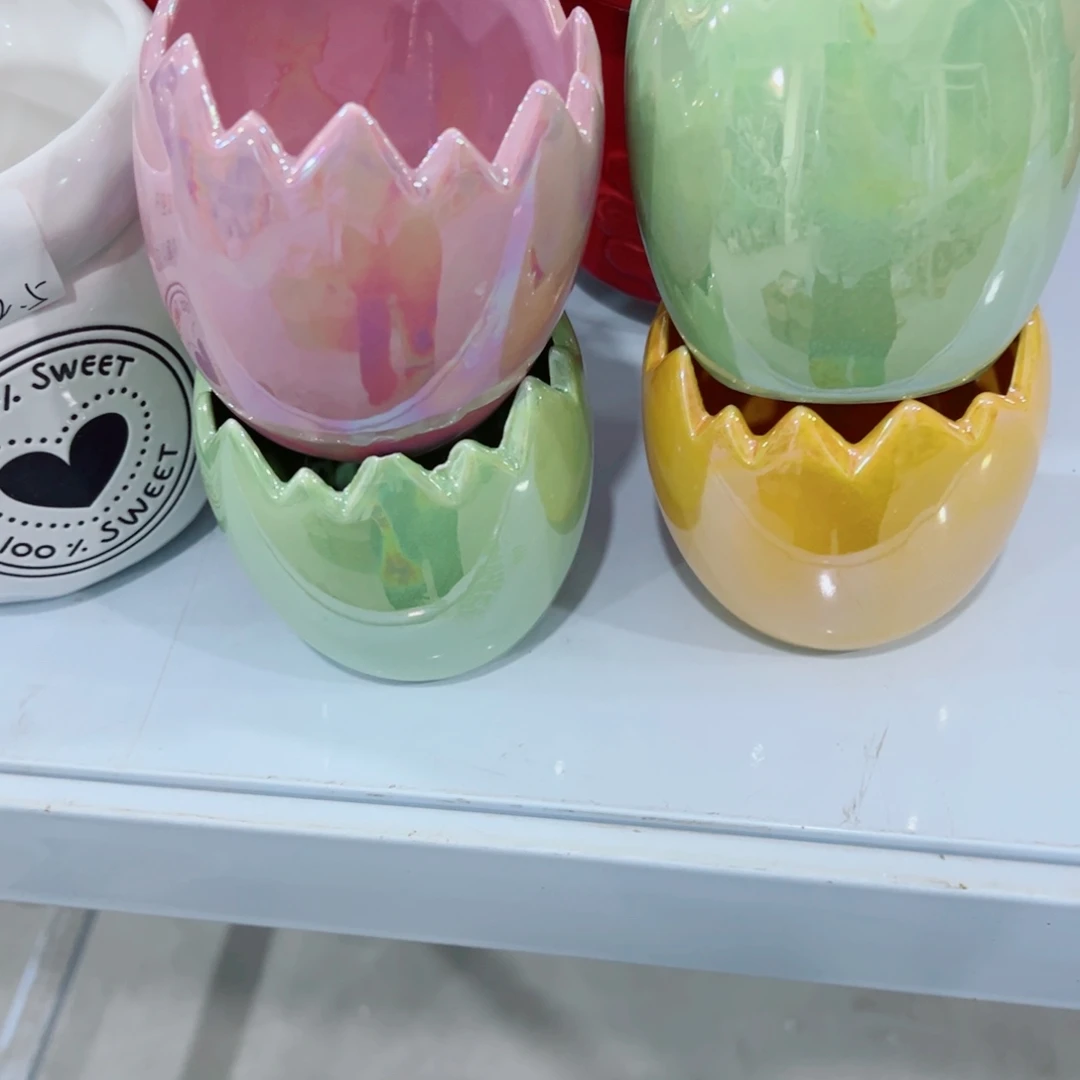 有孔陶瓷花盆，满10米包邮发货