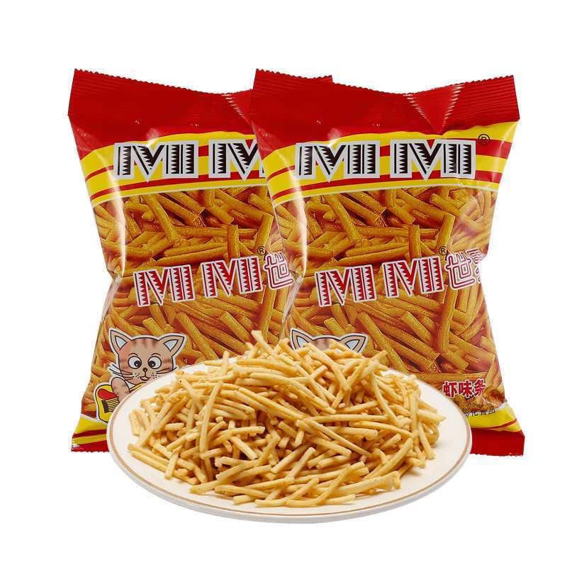 咪咪世界虾条！22克MiMi虾味休闲零食网红食品 新疆包邮