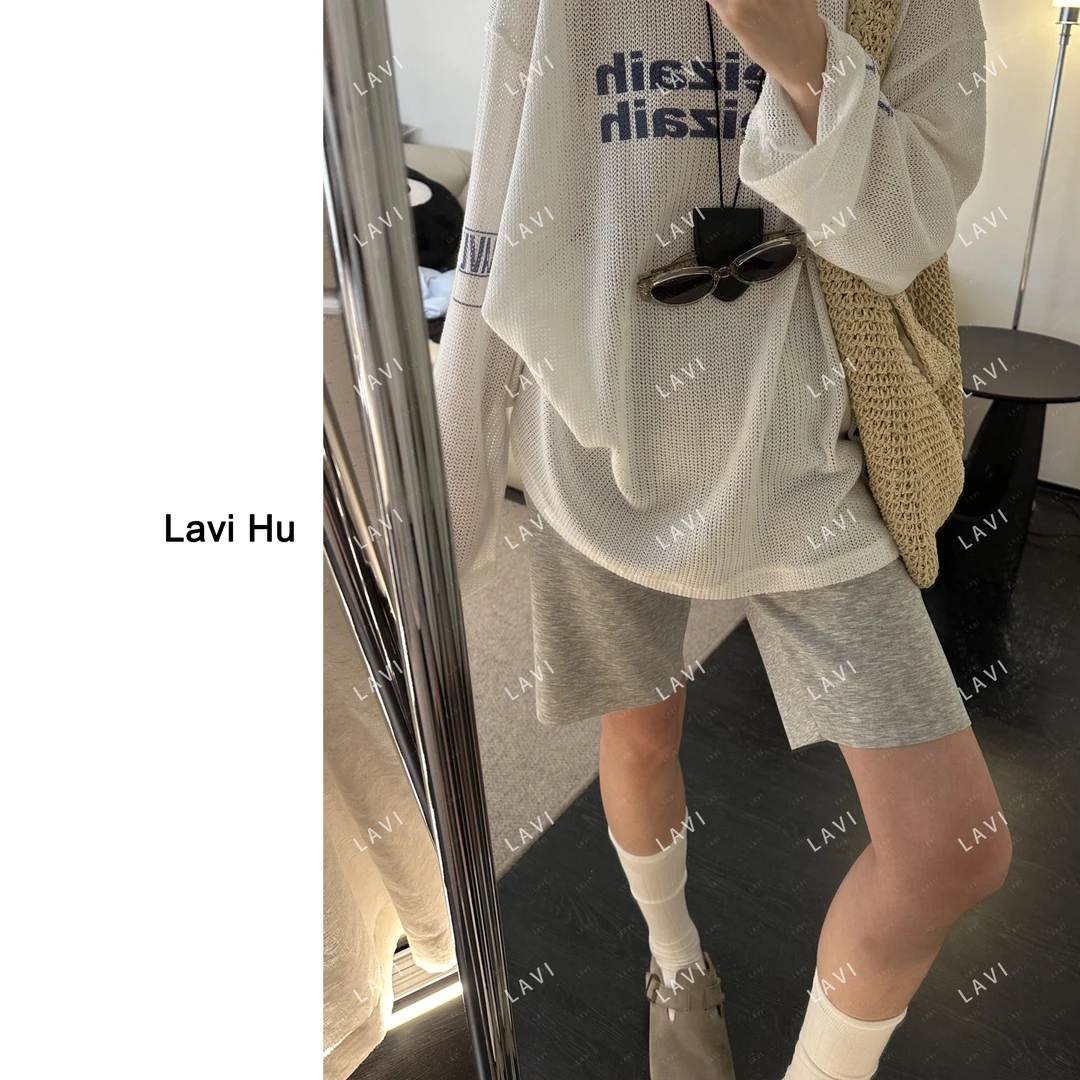 阳光洒进操场 时尚百搭高质感穿搭五分裤休闲裤短裤8678