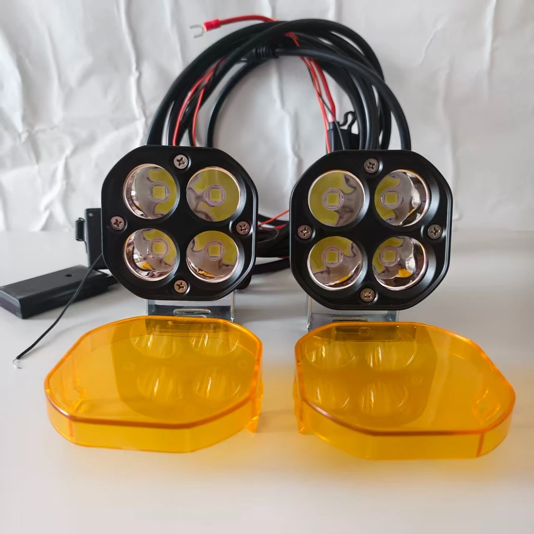 超大功率前射灯适用越野车摩托车坦克300牧马人货车汽车12V24V