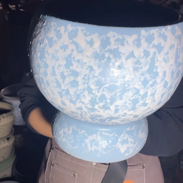 紫砂花盆口25高28正品正品