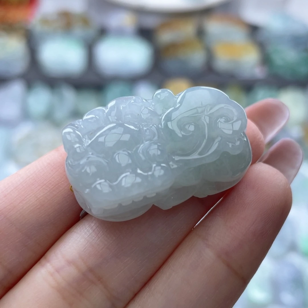 颈饰未镶嵌翡翠貔貅37