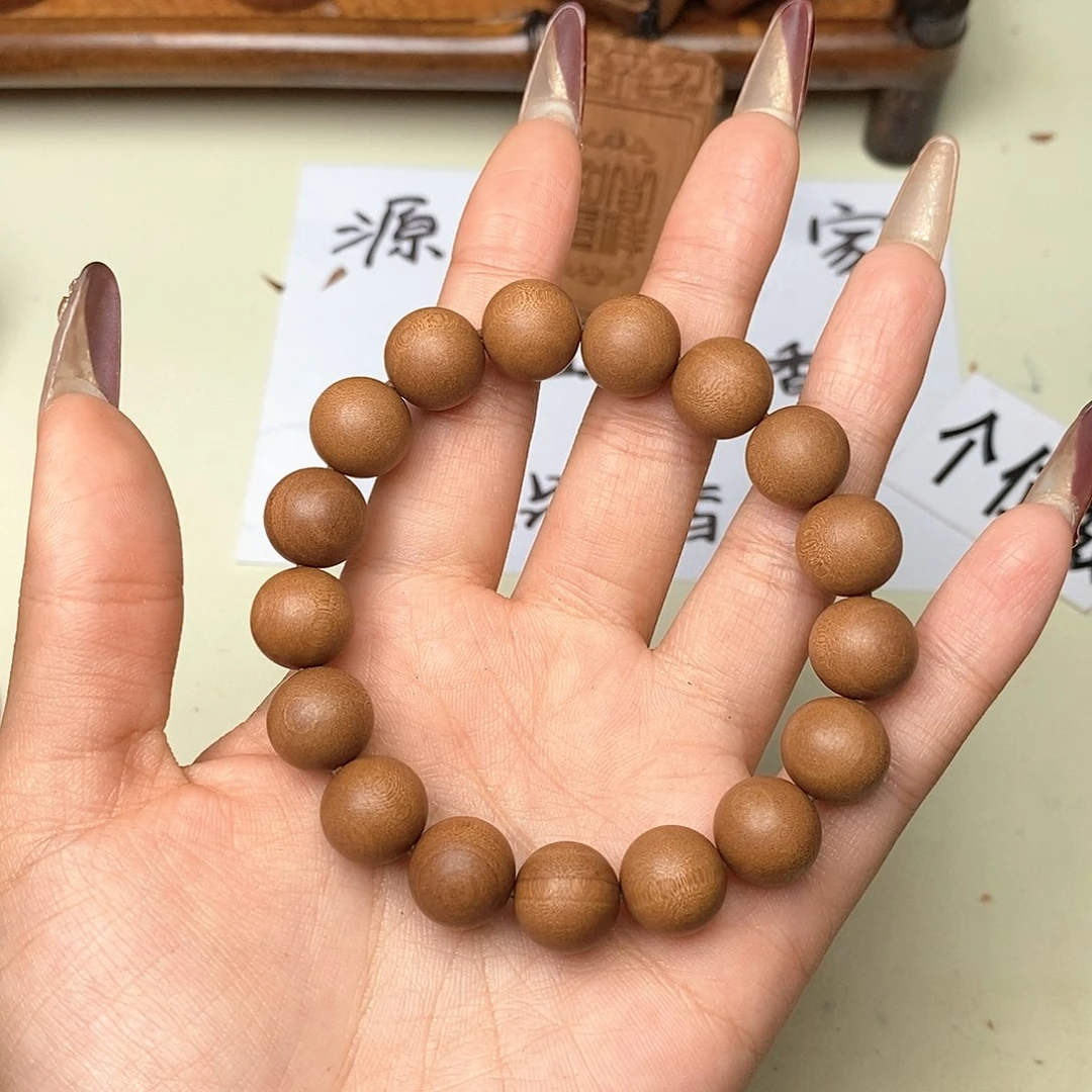 檀香木手串/手链1.2手串黑
