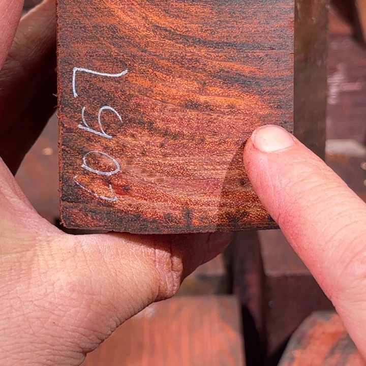 何***下檀香紫檀（小叶紫檀）手串定制1.2 17颗C057开料后不退换