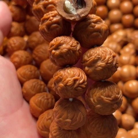 猴头核桃手串涵*悟空