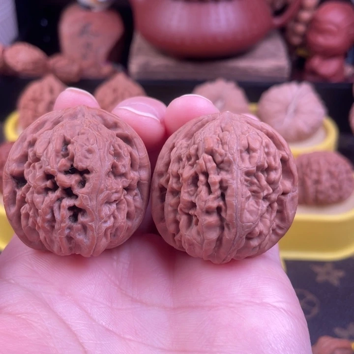 吊坠文玩核桃凤凰台37