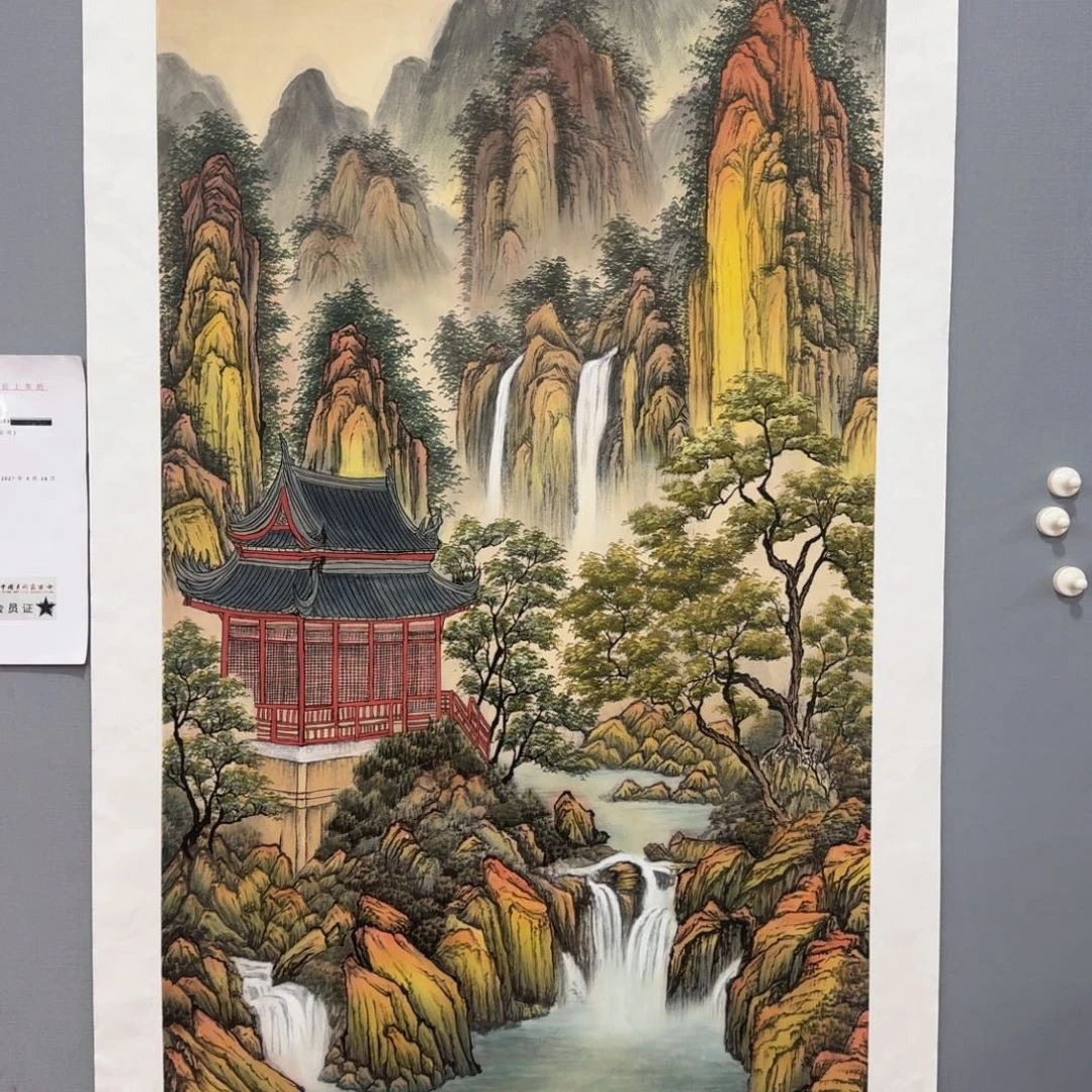 国画国画莫国宾教师精品
