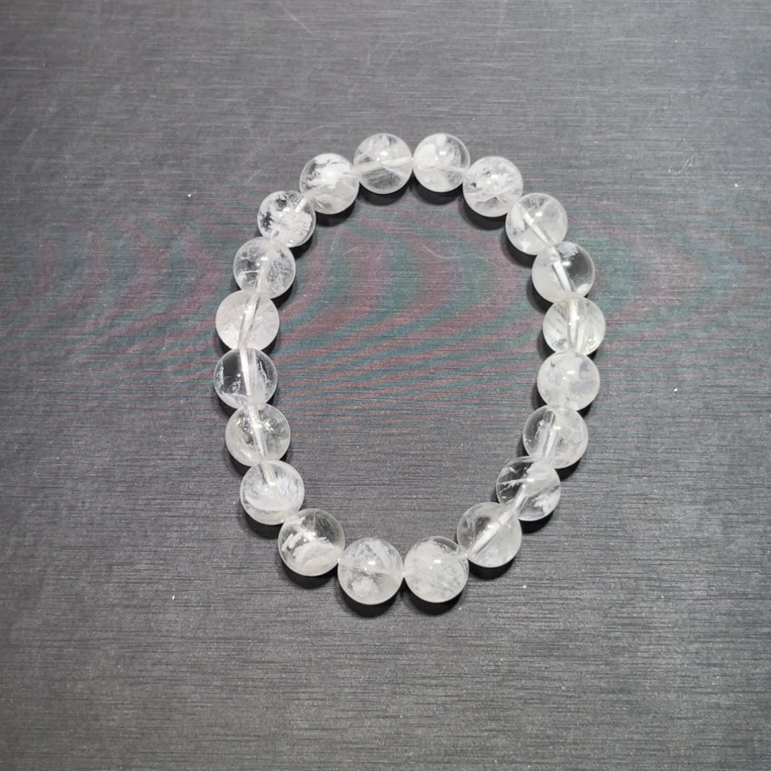 s***.水晶未镶嵌手串白幽灵