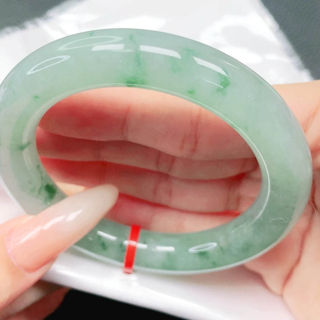 翡翠未镶嵌手镯54