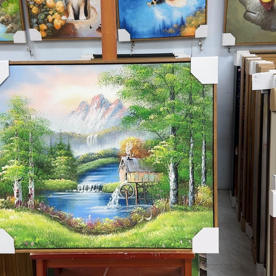 油画5060油画作品展作品展作品集展