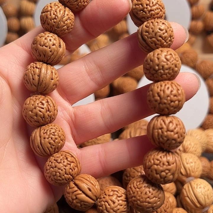 吊坠桃核桃核手串肌肉纹16尺