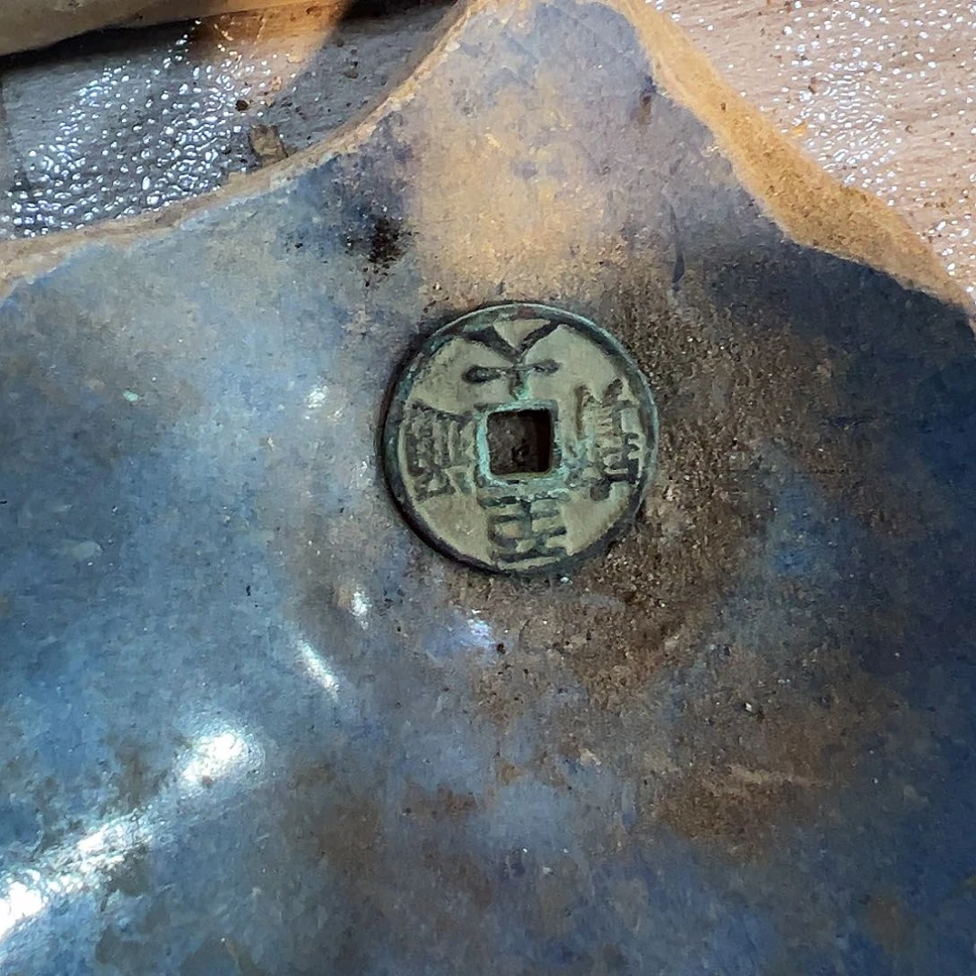 瓷片五大名窑瓷器摆件瓷片